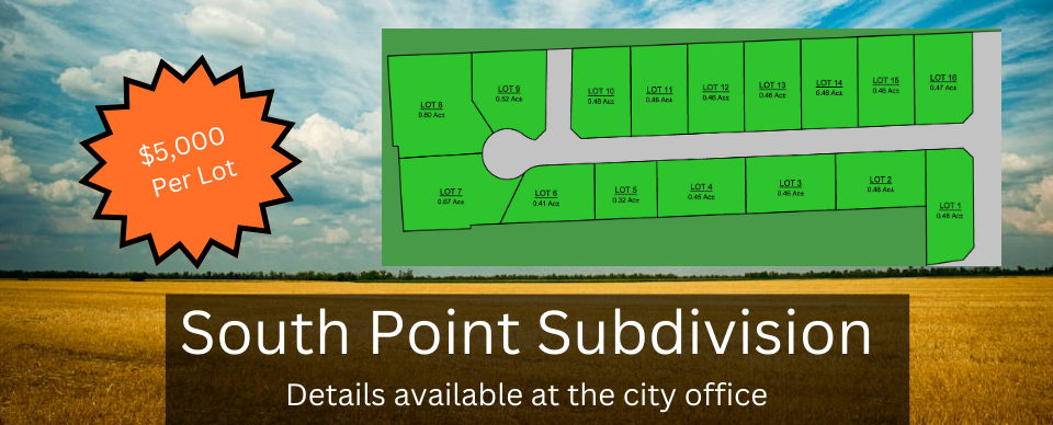 South Point Subdivision Splash Art