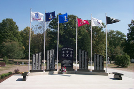 Pic of the veterans memorial